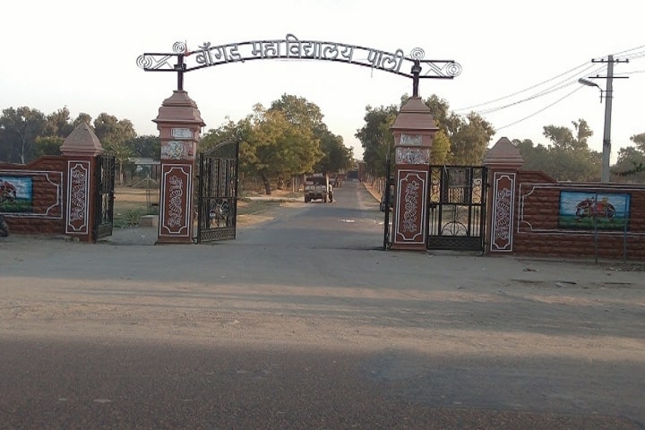 Government Bangur PG College campus in Pali, Rajasthan, India — photo 1