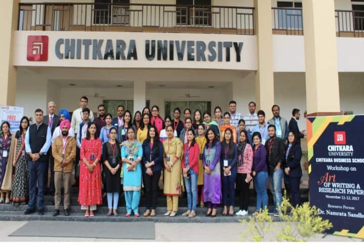 Chitkara Business School, Patiala campus in Chandigarh, India