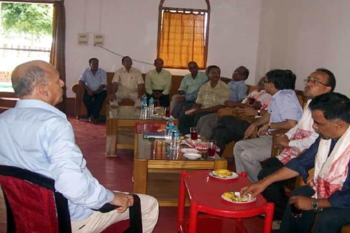 Uttar Kampith Mahavidyalaya campus in Jagara, Assam, India — photo 2