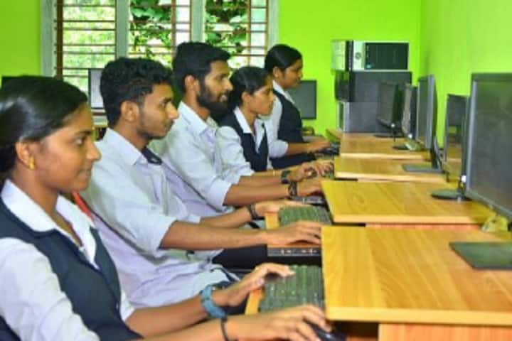 Sree Narayana Arts and Science College campus in Chittar, Kerala, India — photo 3