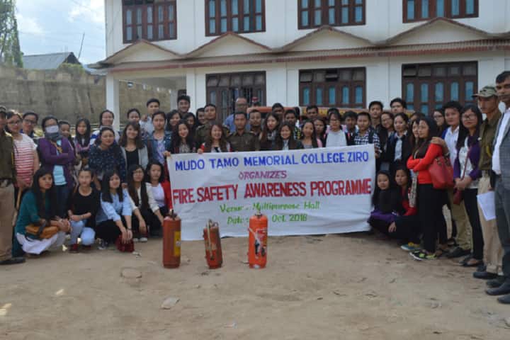 Mudo Tamo Memorial College campus in Ziro, Arunachal Pradesh, India — photo 1