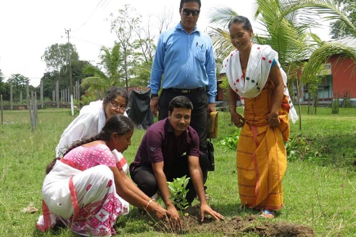 Bagadhar Brahma Kishan College campus in Pub Khagra Bari, Assam, India — photo 3