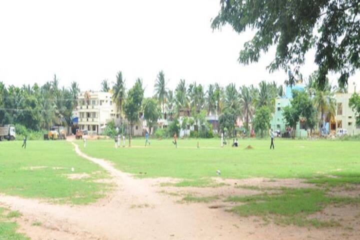 B Parameshwarappa Arts and Commerce College campus in Holalkere, Karnataka, India — photo 5