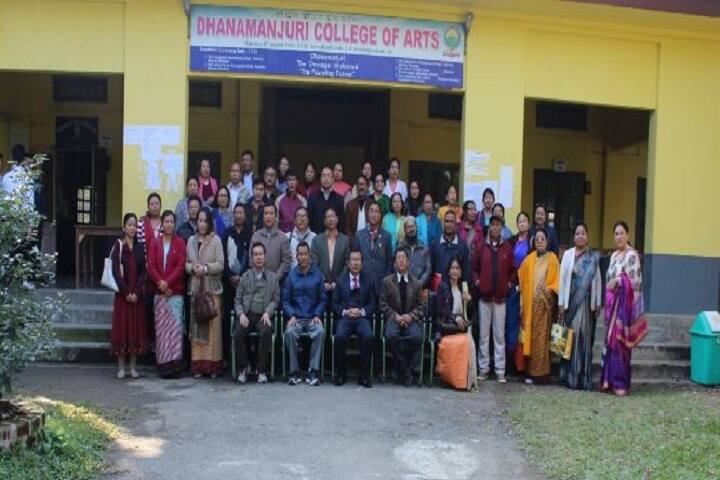 Dhanamanjuri College of Arts, Imphal campus in Imphal, Manipur, India