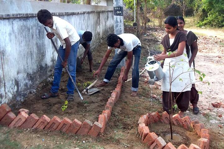Sri Chaitanya Degree and PG College campus in Vizianagaram, Andhra Pradesh, India — photo 6