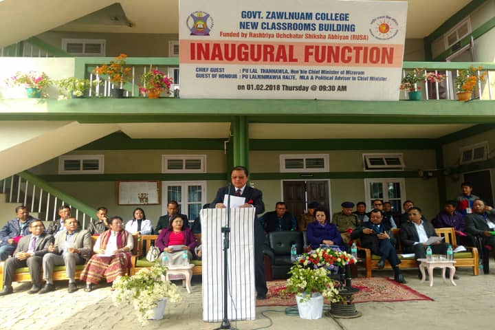 Government Zawlnuam College campus in Mamit, Mizoram, India — photo 5