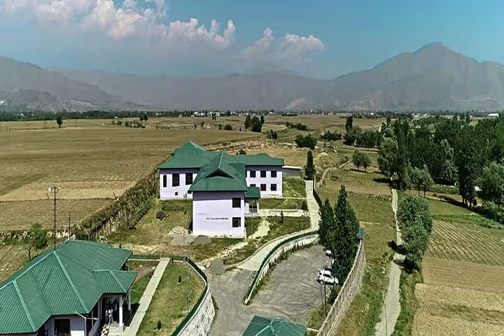 Government Degree College, Pampore campus in Pulwama, Jammu and Kashmir, India