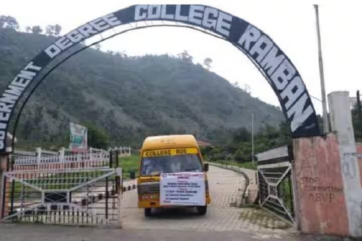 Government Degree College, Ramban campus in Ramban, Jammu and Kashmir, India