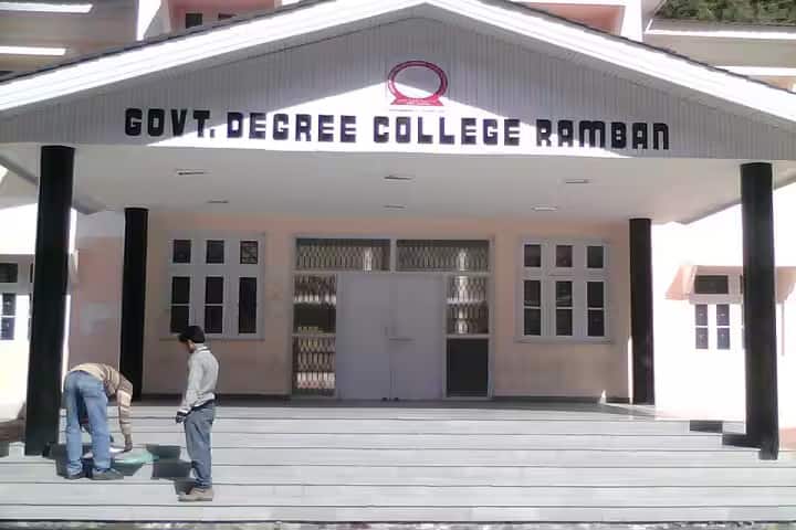 Government Degree College campus in Ramban, Jammu and Kashmir, India — photo 3