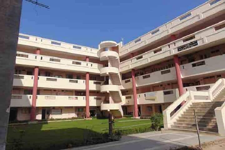 Shree PK Chaudhari Mahila Arts College campus in Gandhinagar, Gujarat, India — photo 1