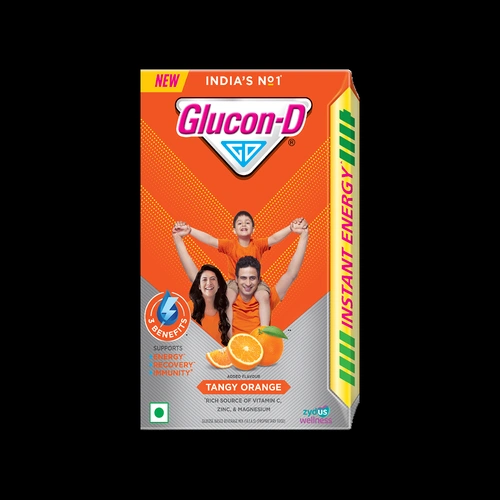 Glucon-d Tangy Orange Refill 450 G