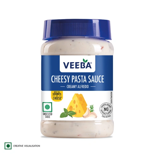 Veeba Cheesy Pasta Sauce Creamy Alfredo 250 G