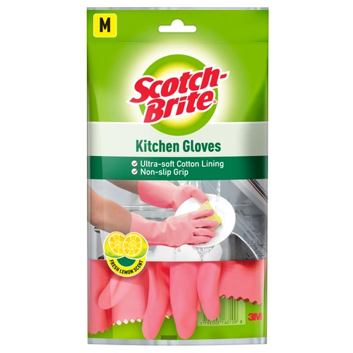 Scotch Brite Kitchen Gloves Medium 1 Pair