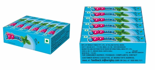 Wrigleys Boomer Mint Flavour 24 U 446.4 G