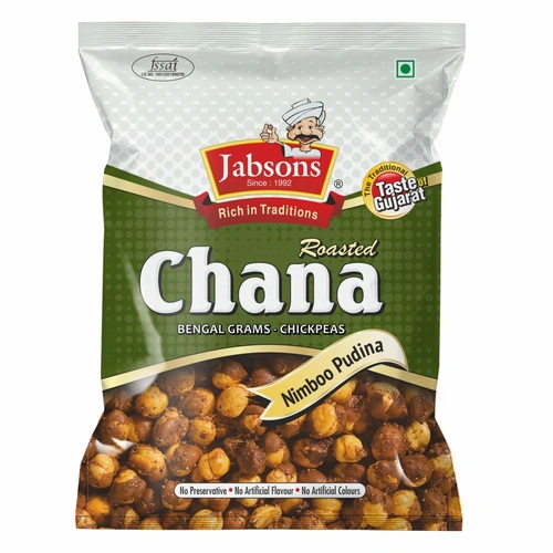 Jabsons Roasted Chana Nimboo Pudina 150 G
