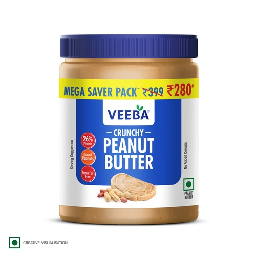 Veeba Peanut Butter Crunchy 900 G