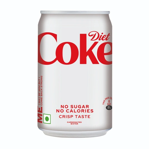Diet Coke Pop Can 180 Ml Pk6