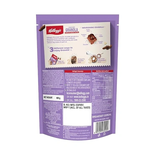 Kelloggs Granola Chocolate Cookie Crumble 400 G