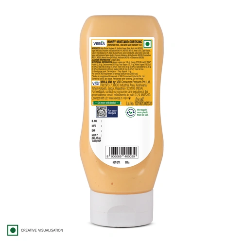 Veeba Honey Mustard Dressing 300 G