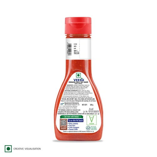 Veeba Sriracha Chilli Garlic Sauce 320 G
