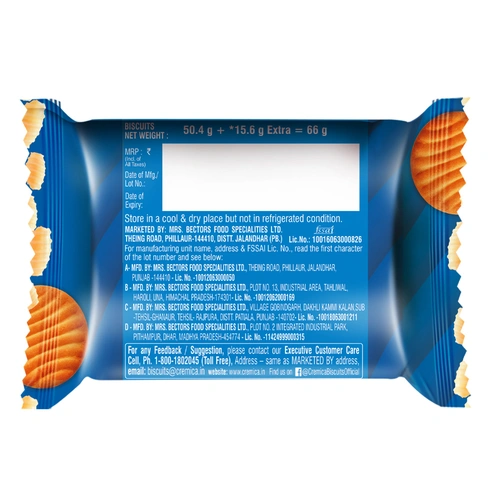 Cremica Butter Cookies 66 G